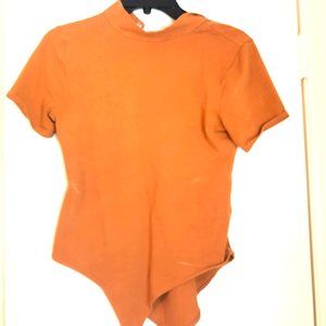 Forever 21 Burnt Orange Body Suit